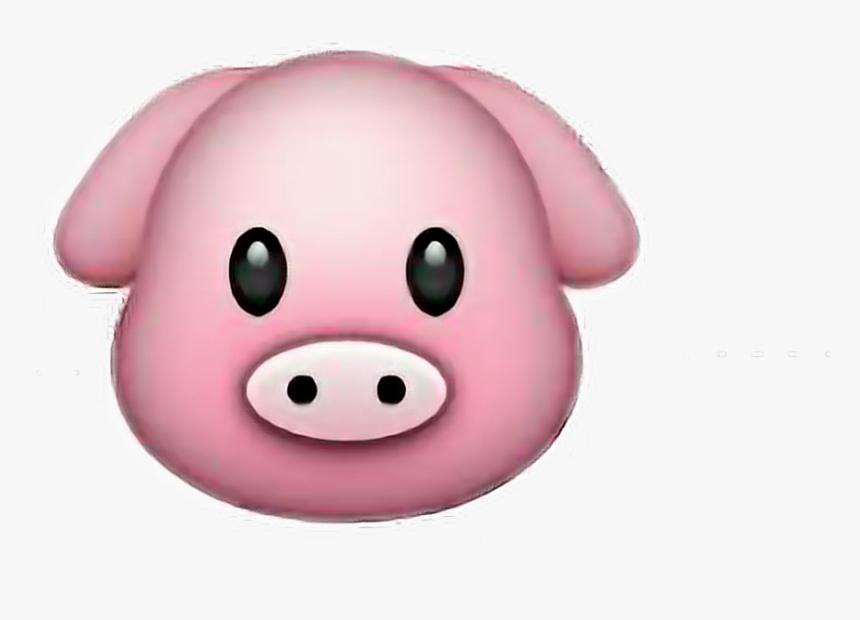 Emoji Animals Pig , Png Download - Emoji Iphone Pig, Transparent Png, Free Download