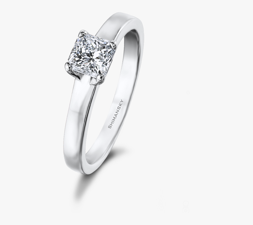 Shimansky My Girl Classic 4 Claw Solitaire Diamond - Pre-engagement Ring, HD Png Download, Free Download