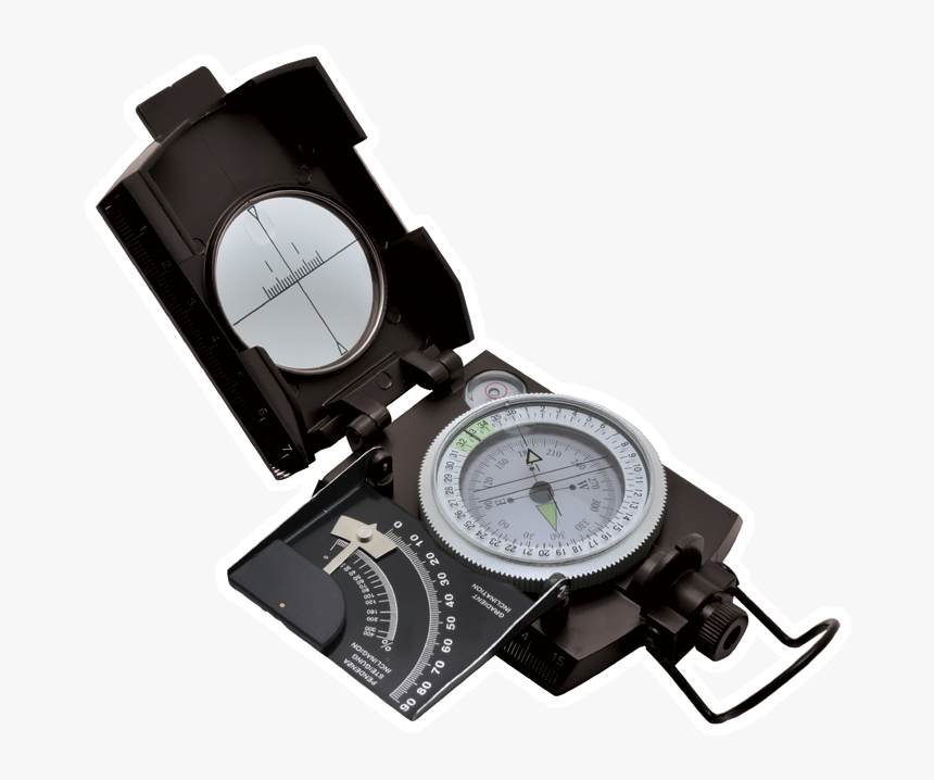 Compass With Clinometer "topo Ii - Boussole High Tech, HD Png Download, Free Download