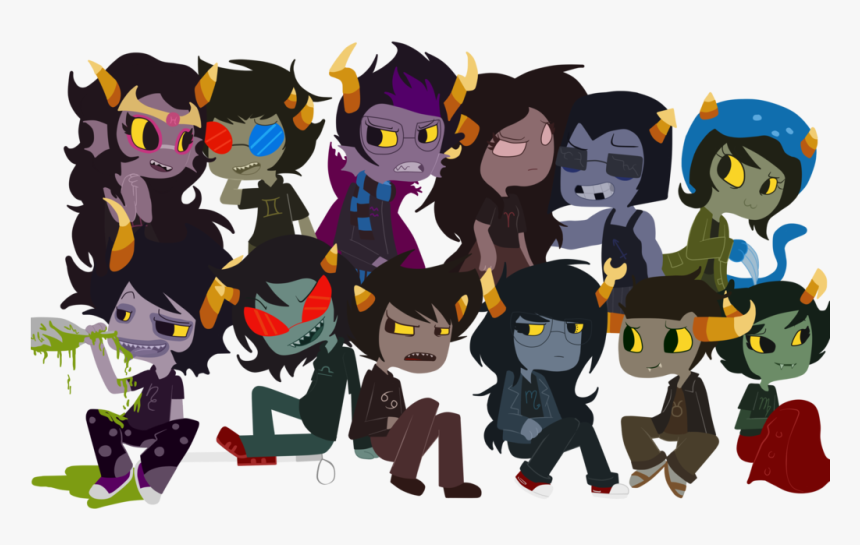 Eridan Ampora,homestuck,ms Paint Peixes,sollux Captor,aradia - Homestuck Troll Skin Pigment, HD Png Download, Free Download