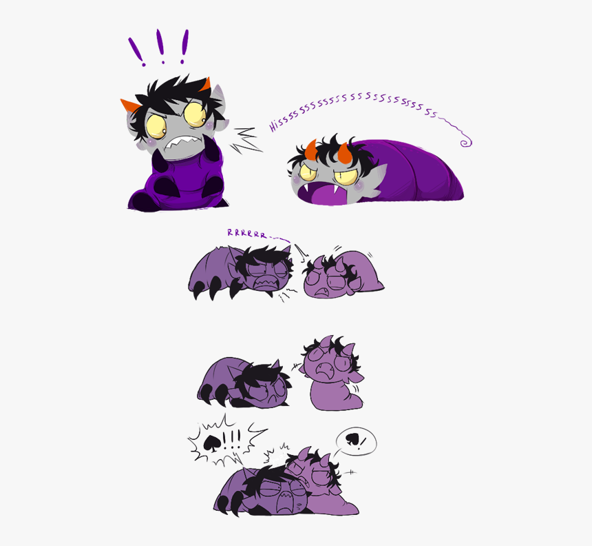 555535 55 55ss 5555 55555555 S55 Ss R Rerrr Wet Purple - Homestuck Grub Comics, HD Png Download, Free Download