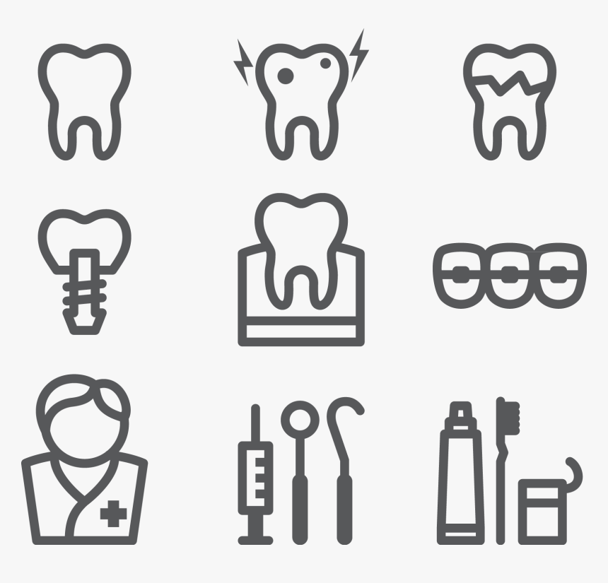 Dental Icon Png, Transparent Png, Free Download