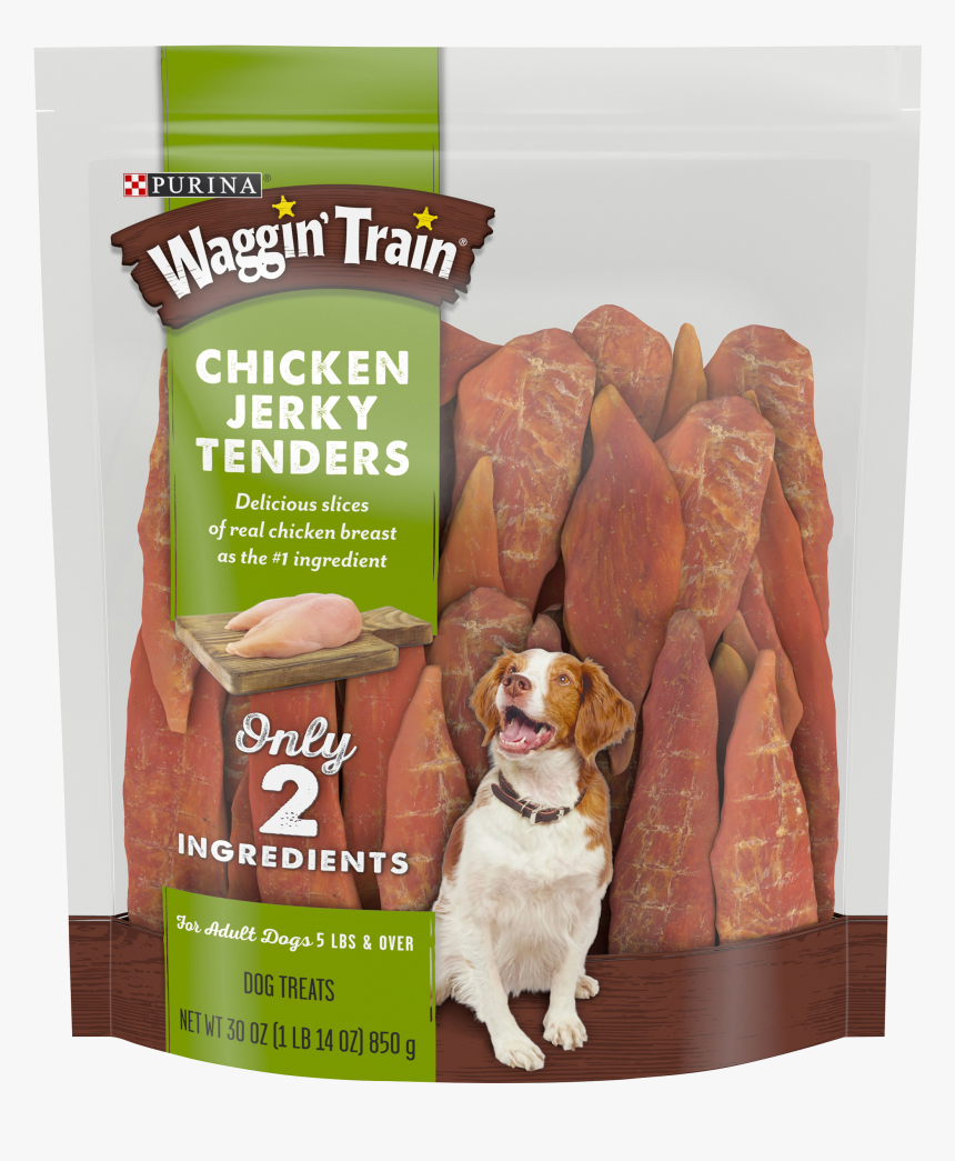 Purina Waggin - Purina Waggin Train Chicken Jerky Tenders Dog Treats, HD Png Download, Free Download