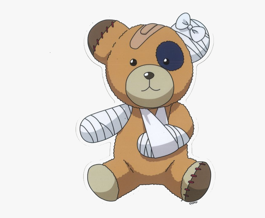 Beat Up Teddy Bear, HD Png Download - kindpng