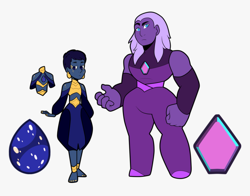 [custom] Lapis Lazuli Purple Galaxy Aura Quartz By - Steven Universe Custom Lapis Lazuli, HD Png Download, Free Download