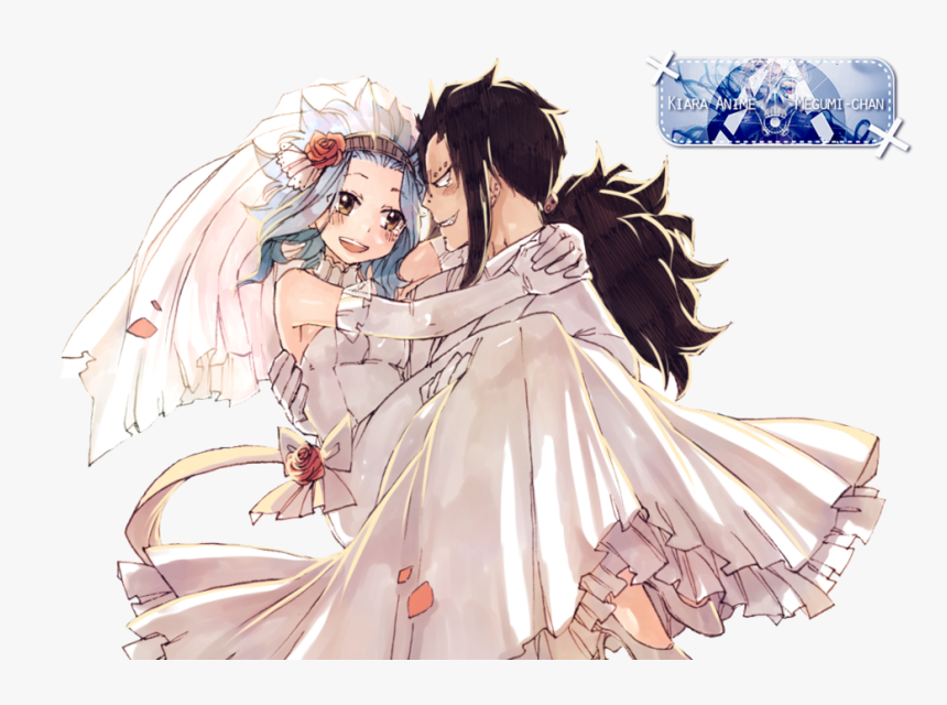 Fairy Tail Levy And Gajeel Married, HD Png Download, Free Download