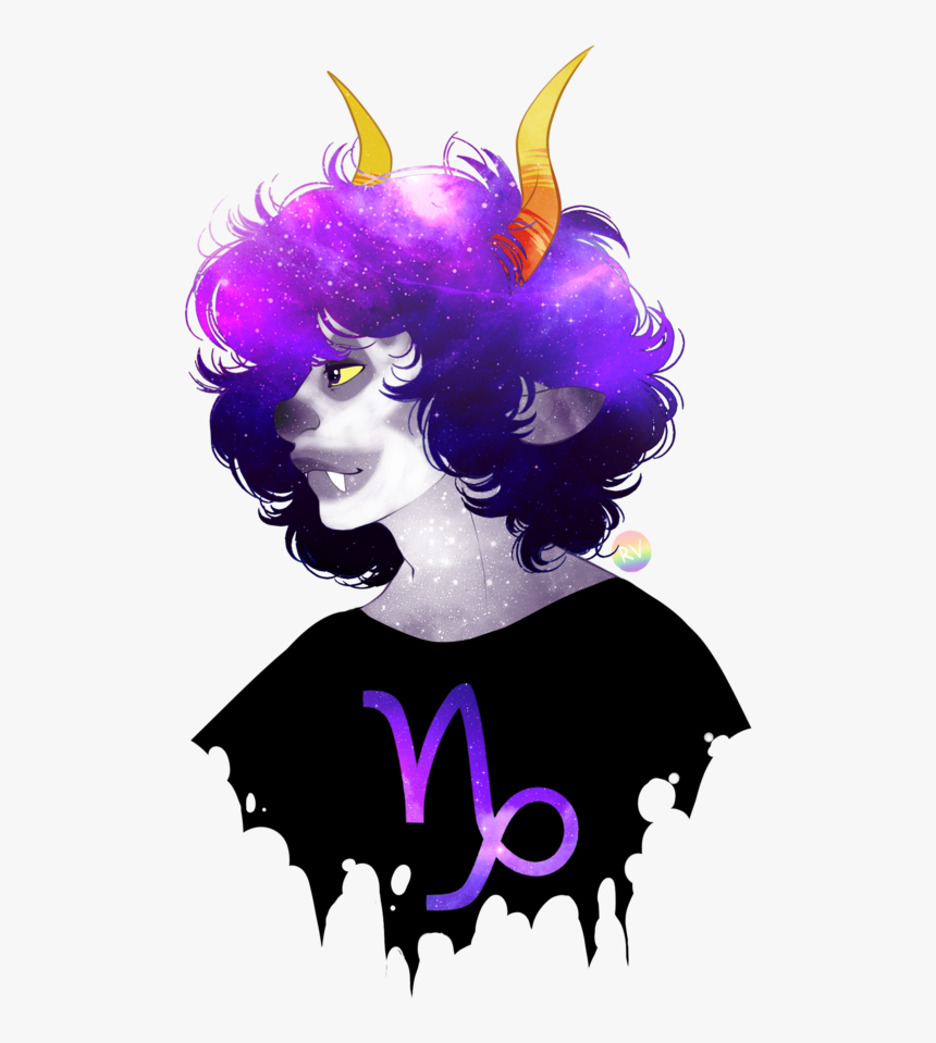 Homestuck,ms Paint Makara,rainbow Vore - Illustration, HD Png Download, Free Download