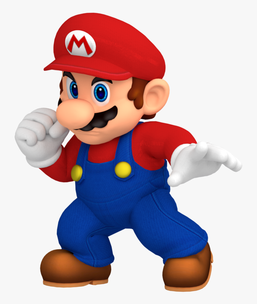 Ssb4 Mario Render Updated By Nintega Dario-dbswq9y - Mario Super Smash Bros, HD Png Download, Free Download