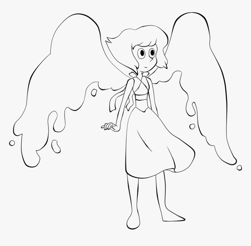 Steven Universe Lapislazuli Lineart Xxatrozxx Coloring - Line Art, HD Png Download, Free Download