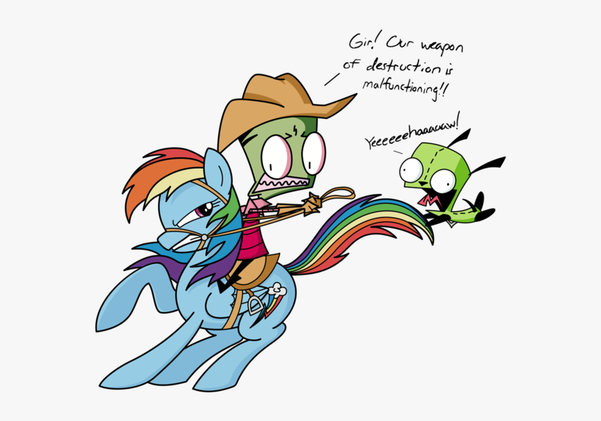 Invader Zim Gir Cowboy, HD Png Download, Free Download