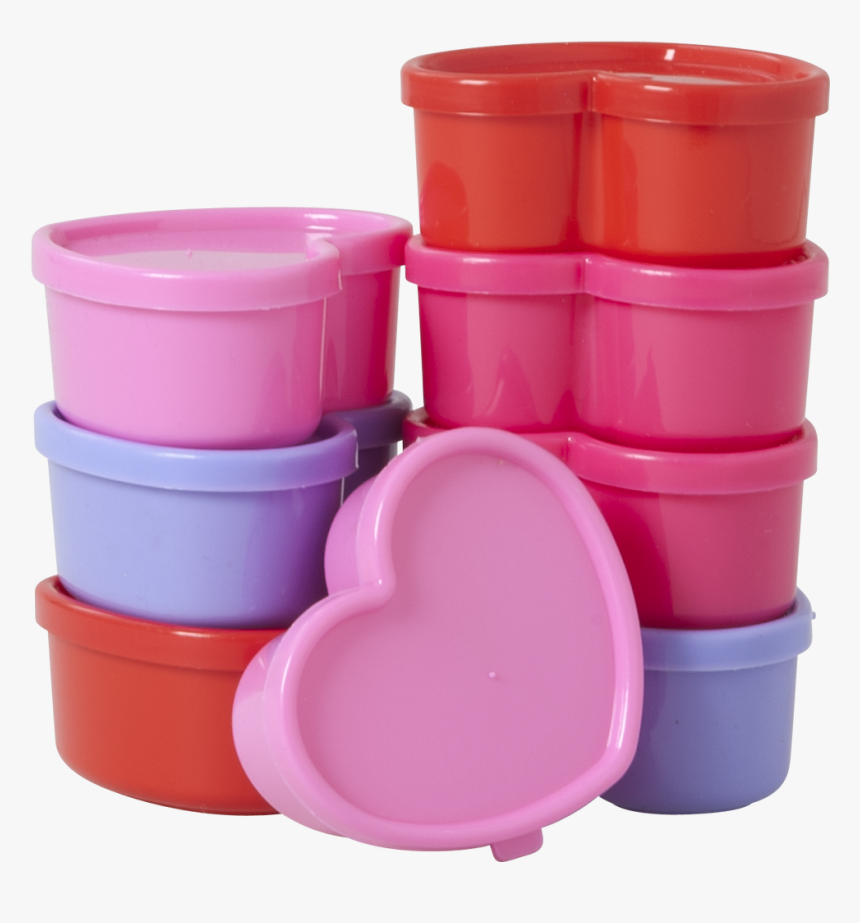 Small Plastic Heart Shaped Containers Hd Png Download Kindpng
