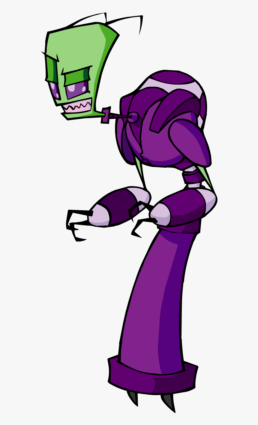 Animated Avatar - Tallest Purple Invader Zim, HD Png Download, Free Download