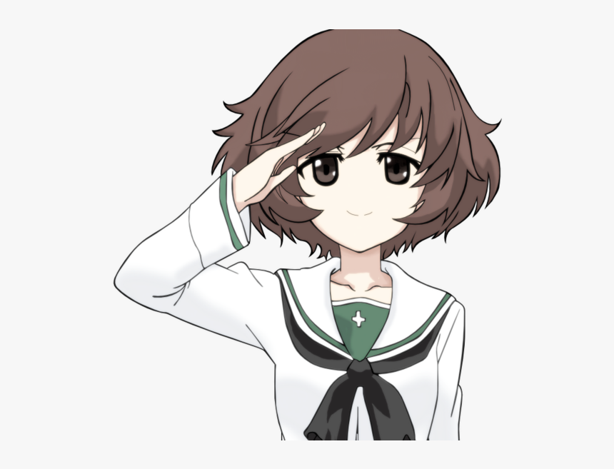 Girls Und Panzer Yukari Png, Transparent Png, Free Download