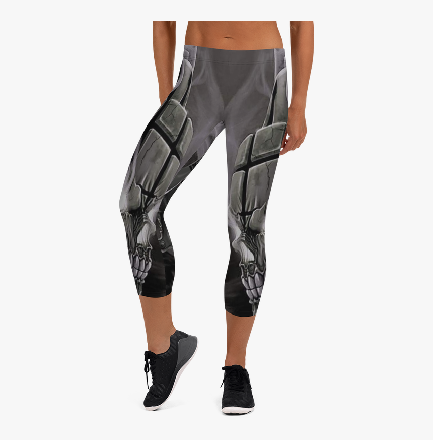 Frag Capri Leggings - Capri Pants, HD Png Download, Free Download