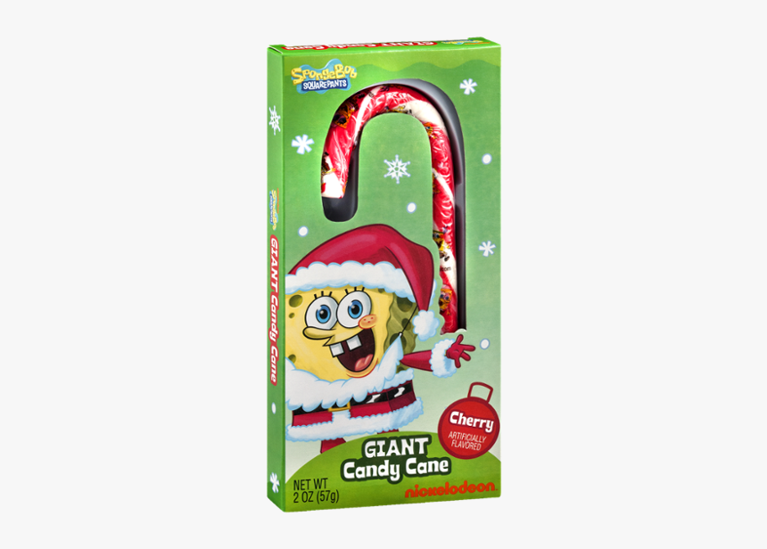 Candy Cane Spongebob Candy Cane, HD Png Download, Free Download