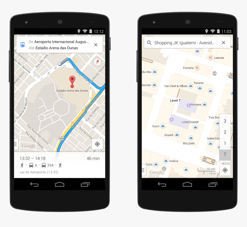 Street View In Brazil - Google Maps Mobile View, HD Png Download, Free Download