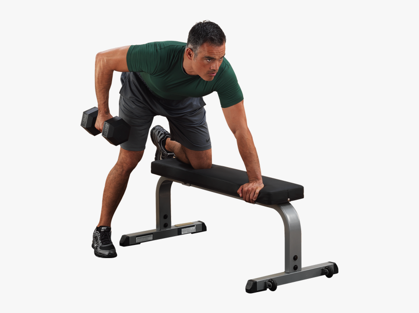 Body-solid Flat Bench - Body Solid Flat Bench, HD Png Download, Free Download