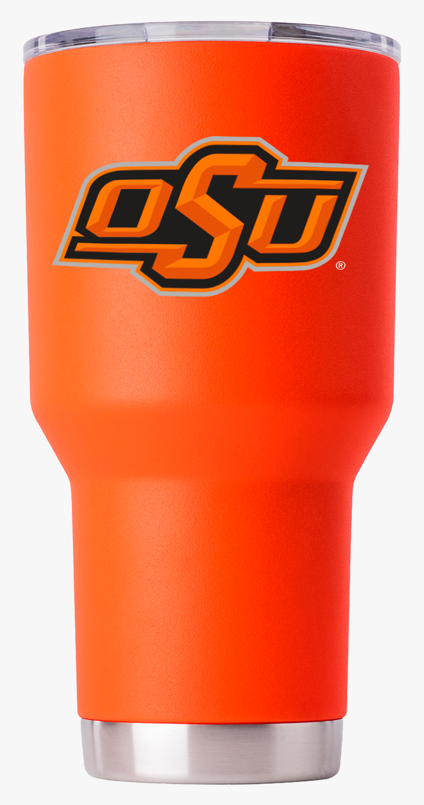 Osu 30 Oz Orange Powder Coat Stainless Steel Tumbler - Miami Hurricanes 30 Oz Tumbler, HD Png Download, Free Download