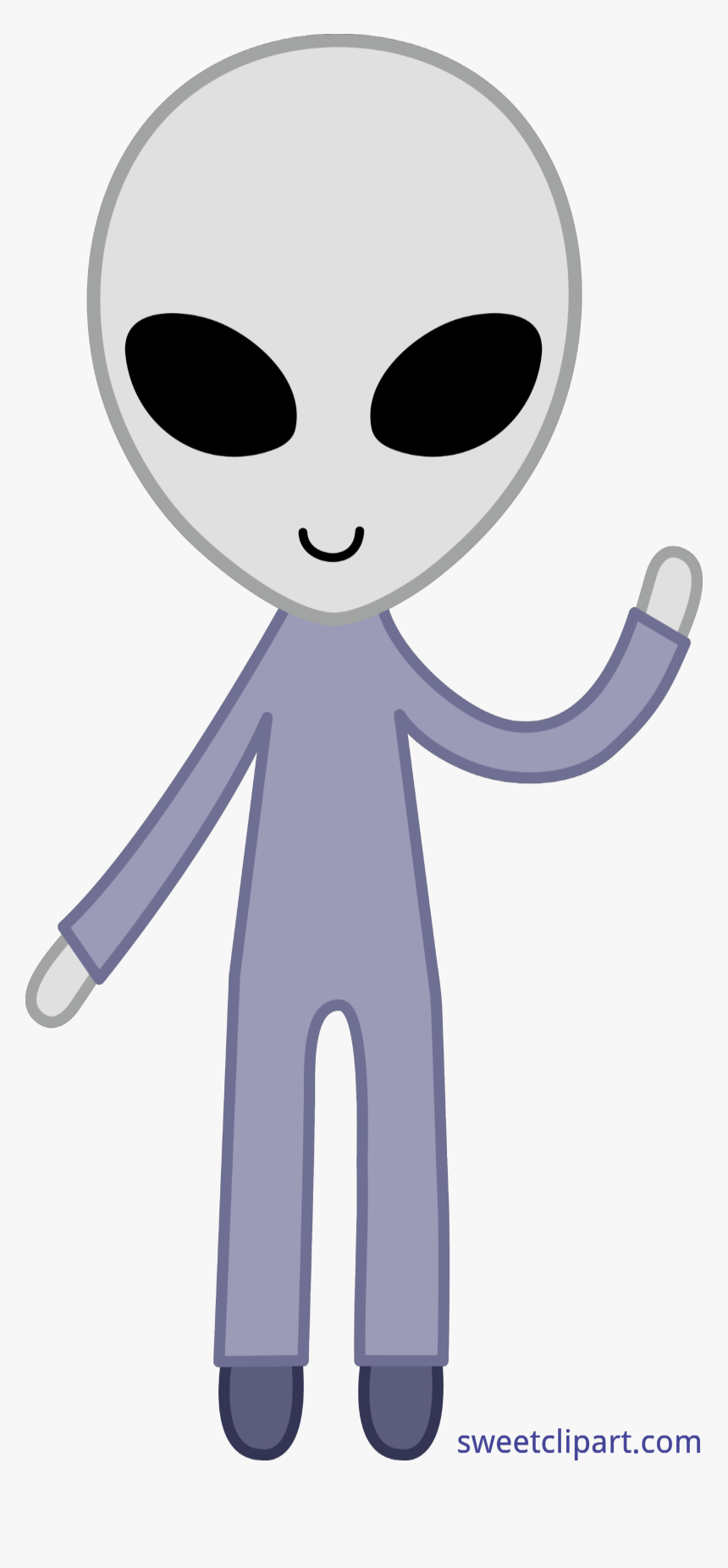 Reddit Clipart Alien - Cartoon Grey Alien Png, Transparent Png, Free Download