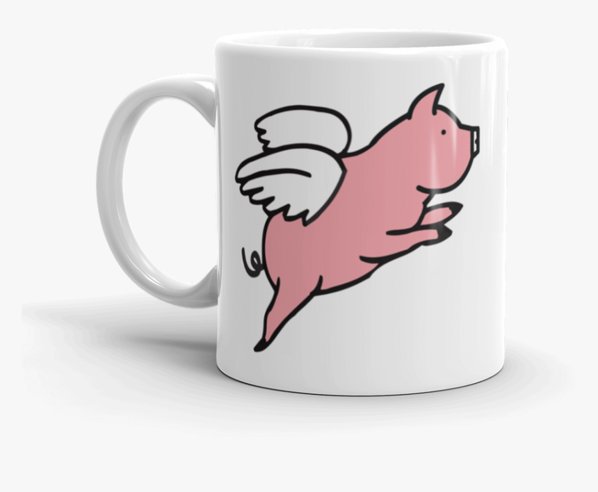 Flying Pig Mugs Swish Embassy"
 Class= - Mug, HD Png Download, Free Download