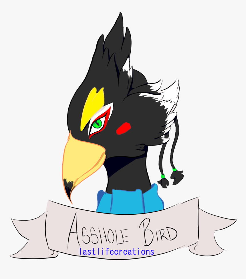 Everyone’s Favorite Douchebag Bird Is Now A Sticker - Cartoon, HD Png Download, Free Download