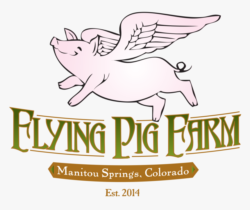 Flying Pig Farm - Cartoon, HD Png Download, Free Download