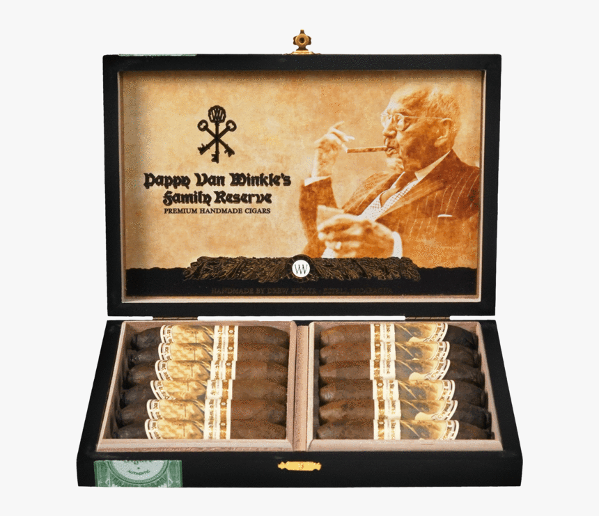 Pappy Van Winkle Barrel Fermented Cigars - Box, HD Png Download, Free Download