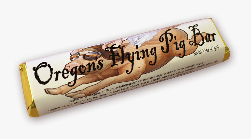 Oregon"s Flying Pig Bacon Bar - Calligraphy, HD Png Download, Free Download