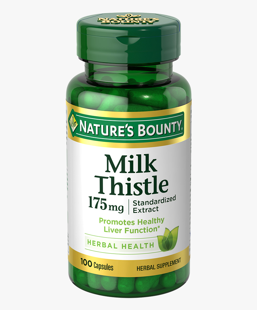 Milk Thistle - Nature's Bounty Anxiety And Stress Relief, HD Png Download, Free Download