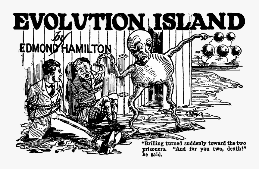 Original Title Art For Evolution Island - Cartoon, HD Png Download, Free Download