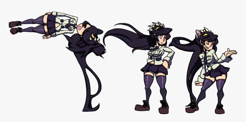 Transparent Skullgirls Logo Png - Filia Skullgirls Victory Pose, Png Download, Free Download