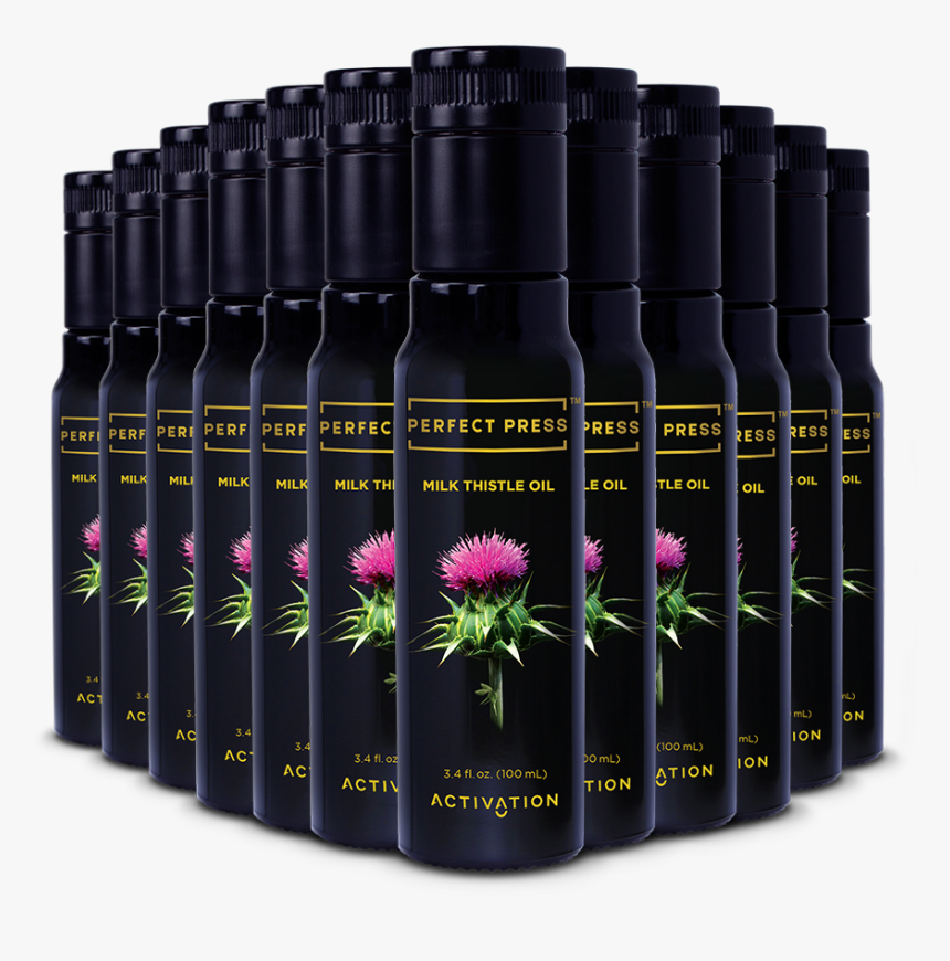Perfect Press Milk Thistle Oil 100ml 3 - Flower, HD Png Download, Free Download