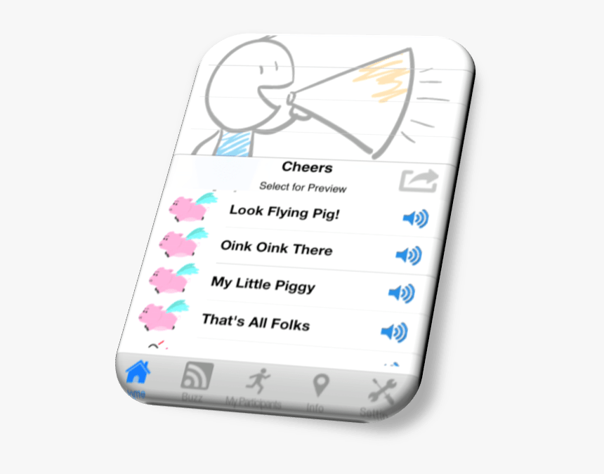 Flyingpigcheers - Smartphone, HD Png Download, Free Download