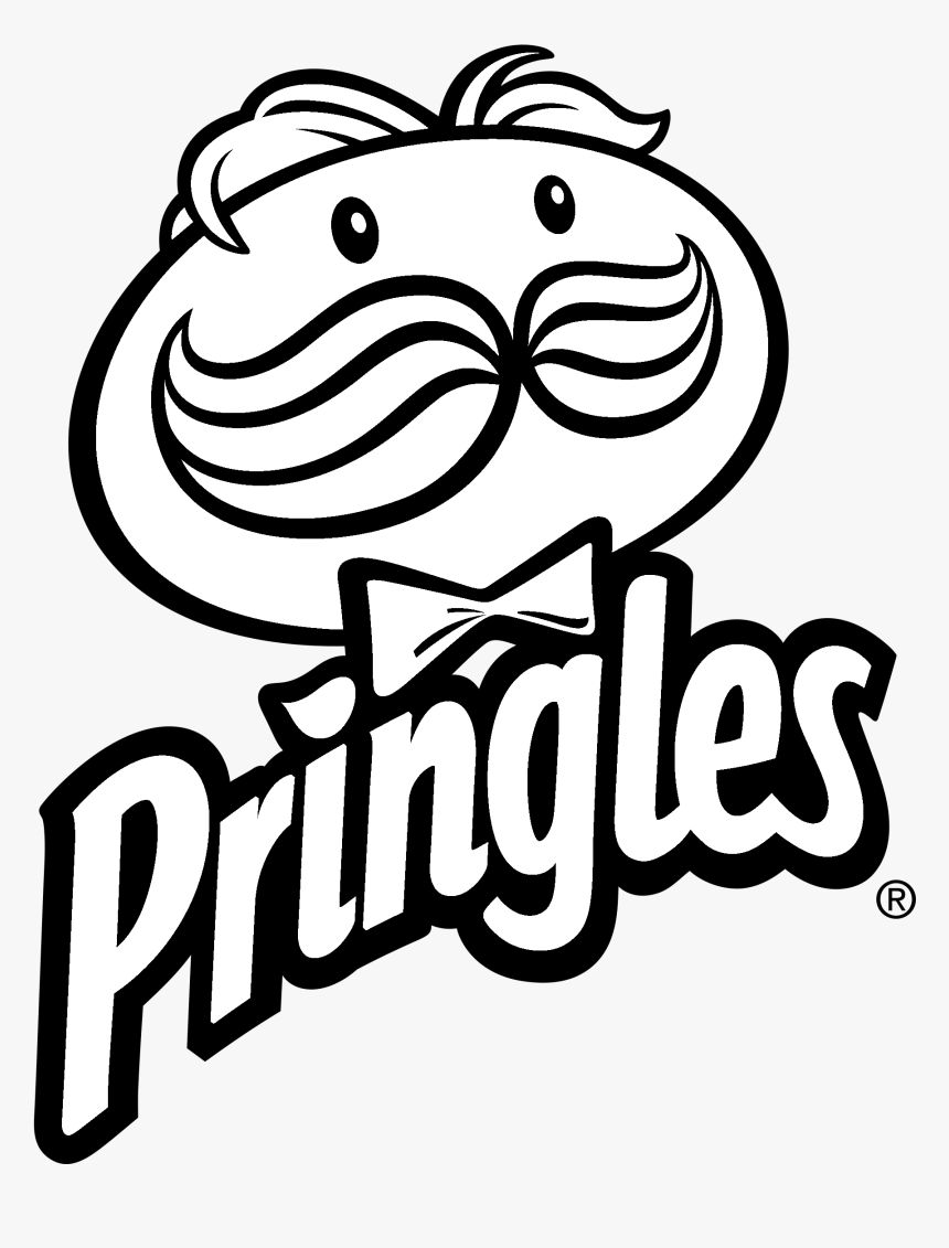 Pringles Logo Black And White, HD Png Download, Free Download