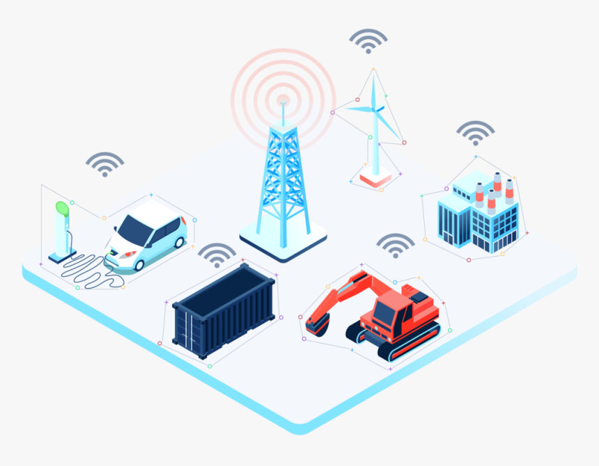 Iot Connectivity - Illustration, HD Png Download, Free Download