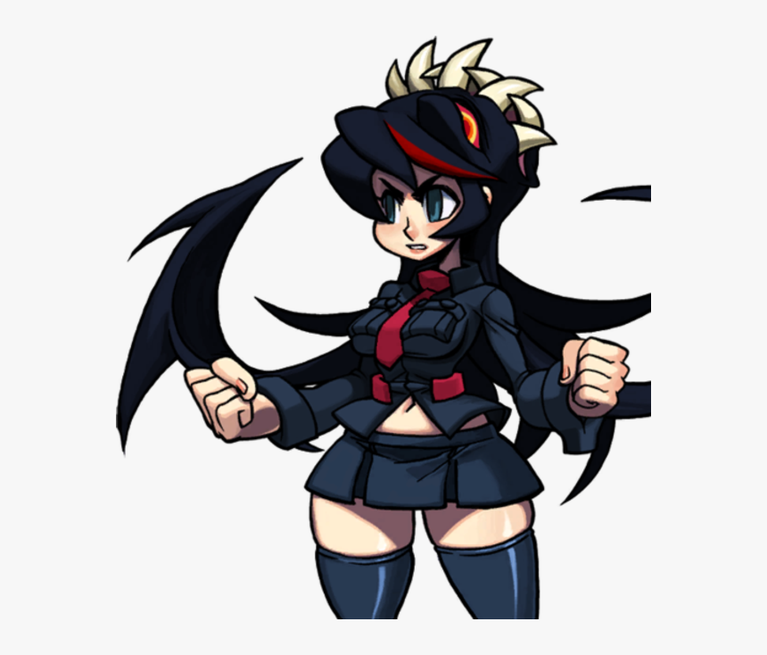 The Demon Blade Fictional Character Human Hair Color - Skullgirls Filia, HD Png Download, Free Download