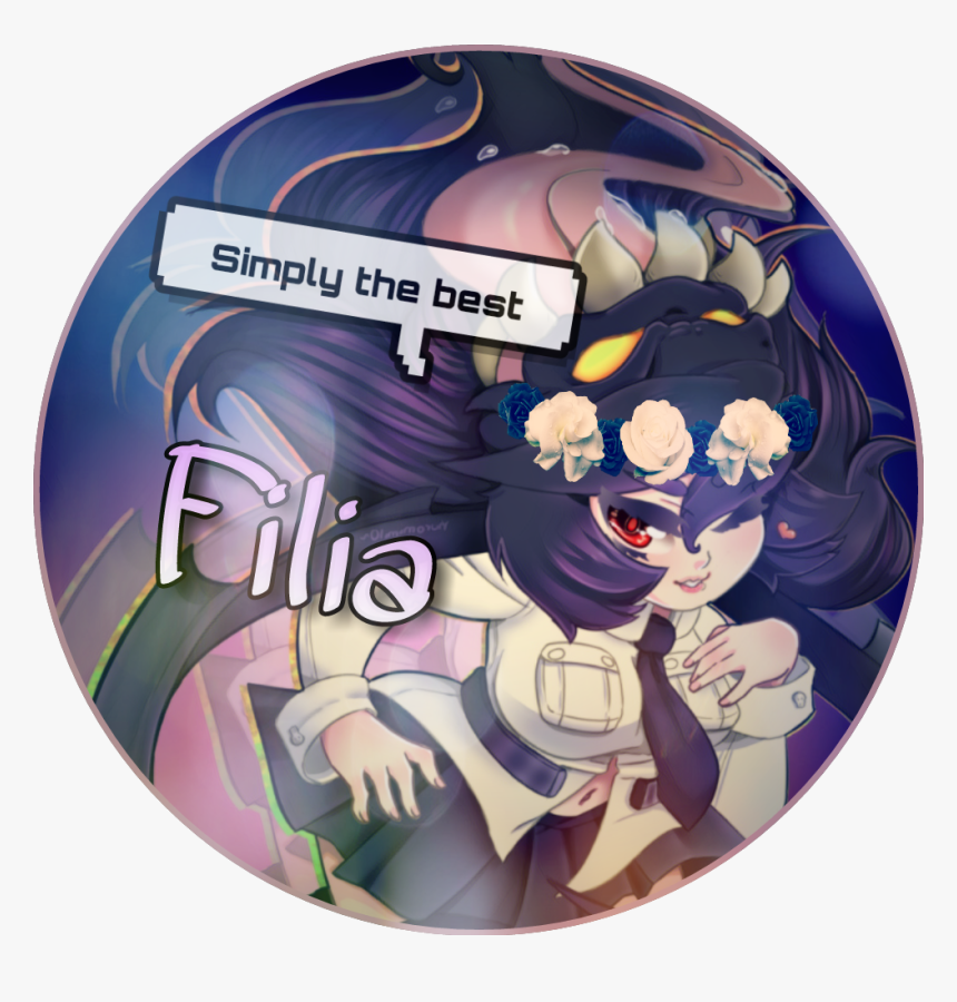 #skullgirls #filia #profilepic - Cartoon, HD Png Download, Free Download