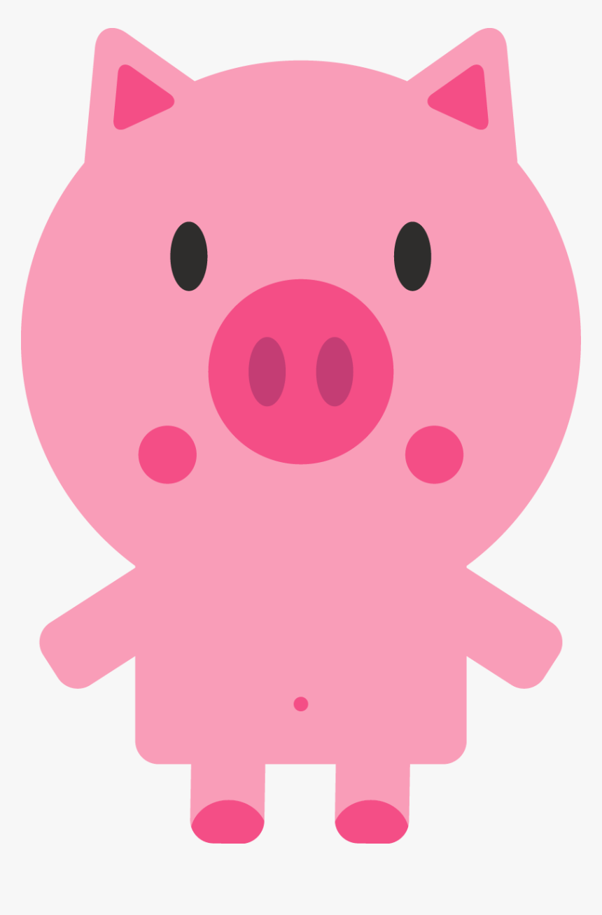 Transparent Pig In Mud Clipart - Domestic Pig, HD Png Download, Free Download