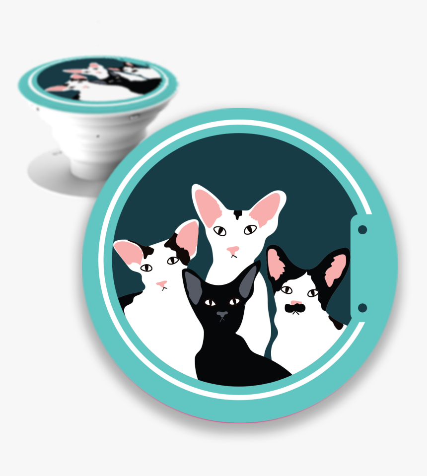 Dobbikats - Popsocket - Dobbikats Merchandise, HD Png Download, Free Download