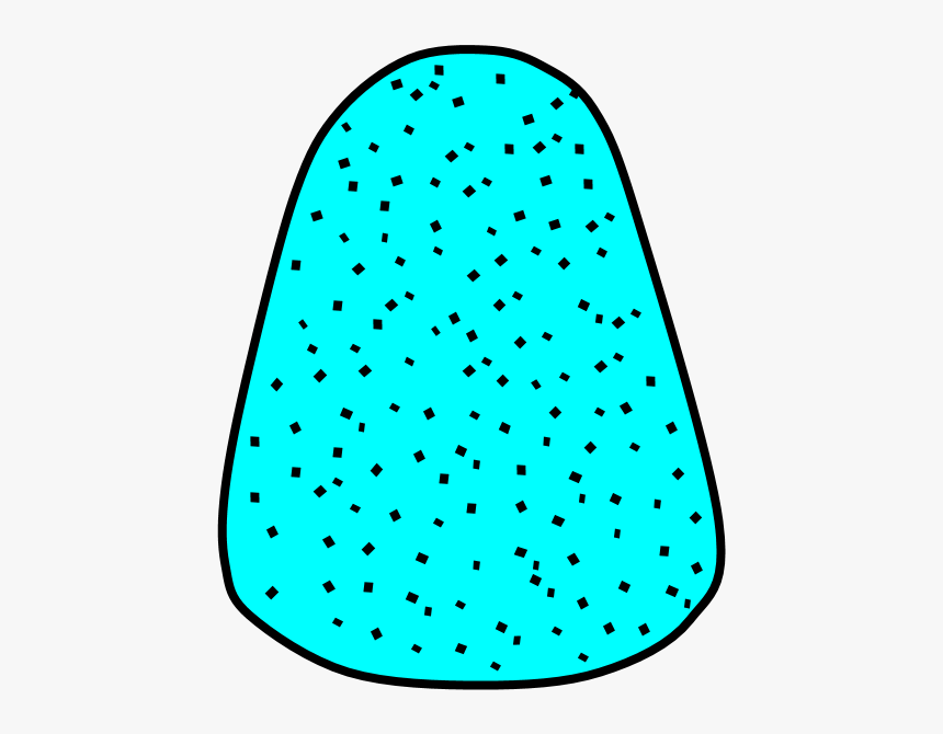 Gum Drop, Large, Bright Blue, HD Png Download, Free Download