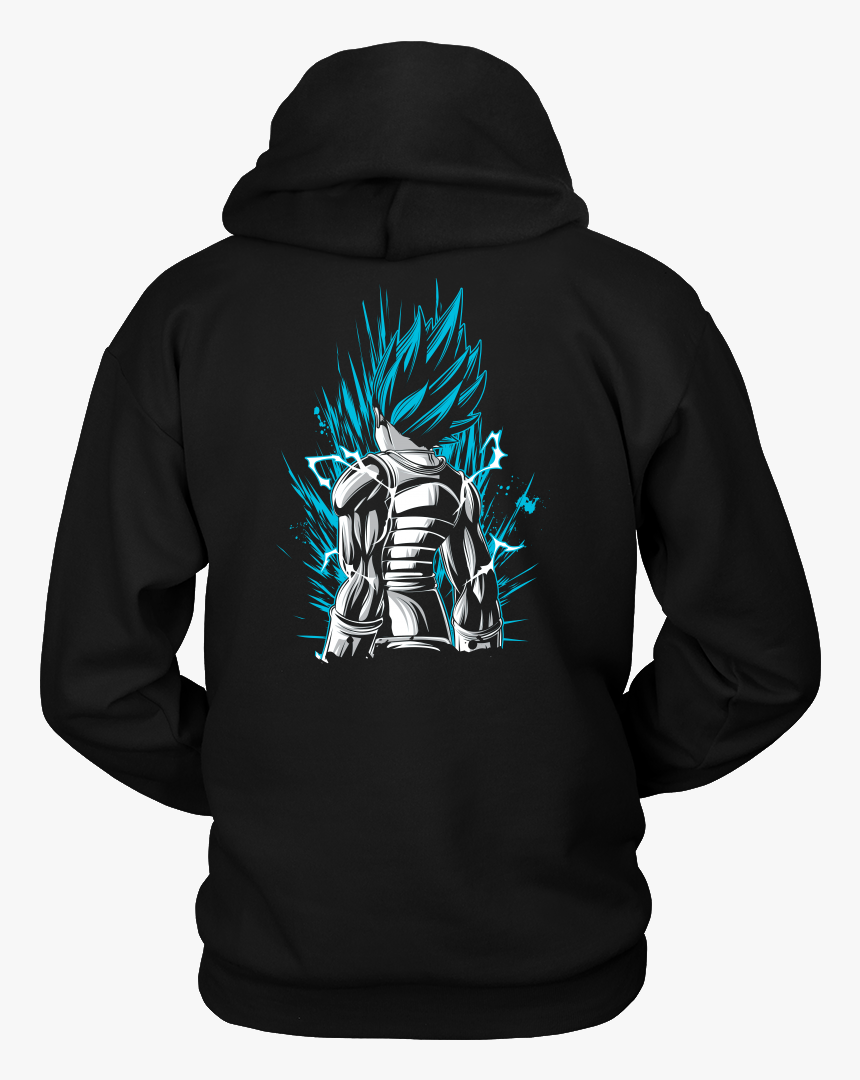 Super Saiyan God Blue Vegeta Unisex Hoodie T Shirt - One Piece Sanji Hoodie, HD Png Download, Free Download