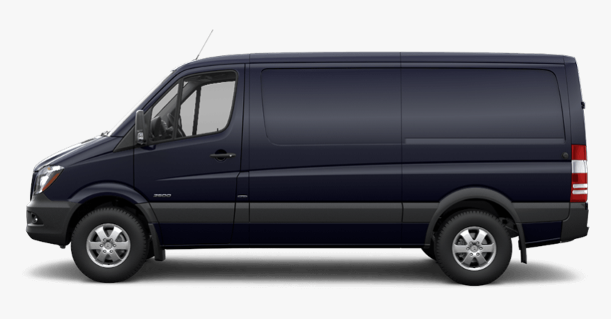 Black Blue - 2017 Mercedes Sprinter Side, HD Png Download, Free Download