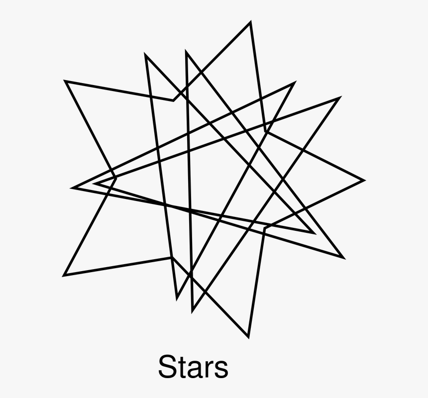 Star, Stars, Three, Together - Vector Graphics, HD Png Download, Free Download