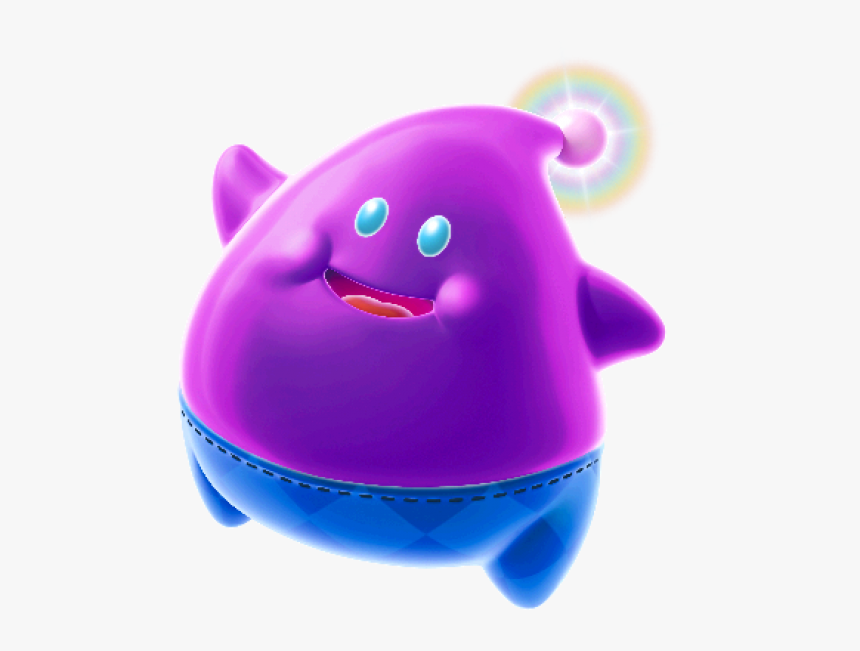 Super Mario Galaxy 2 Purple Luma, HD Png Download, Free Download