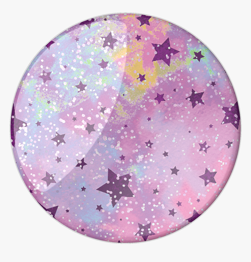 Glitter Starry Dreams Lavender - Popsockets Glitter Starry Dreams Lavender, HD Png Download, Free Download
