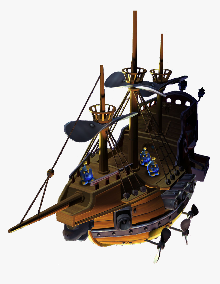 Super Mario Galaxy Bowser"s Airship , Png Download - Super Mario Galaxy Bowser's Ship, Transparent Png, Free Download