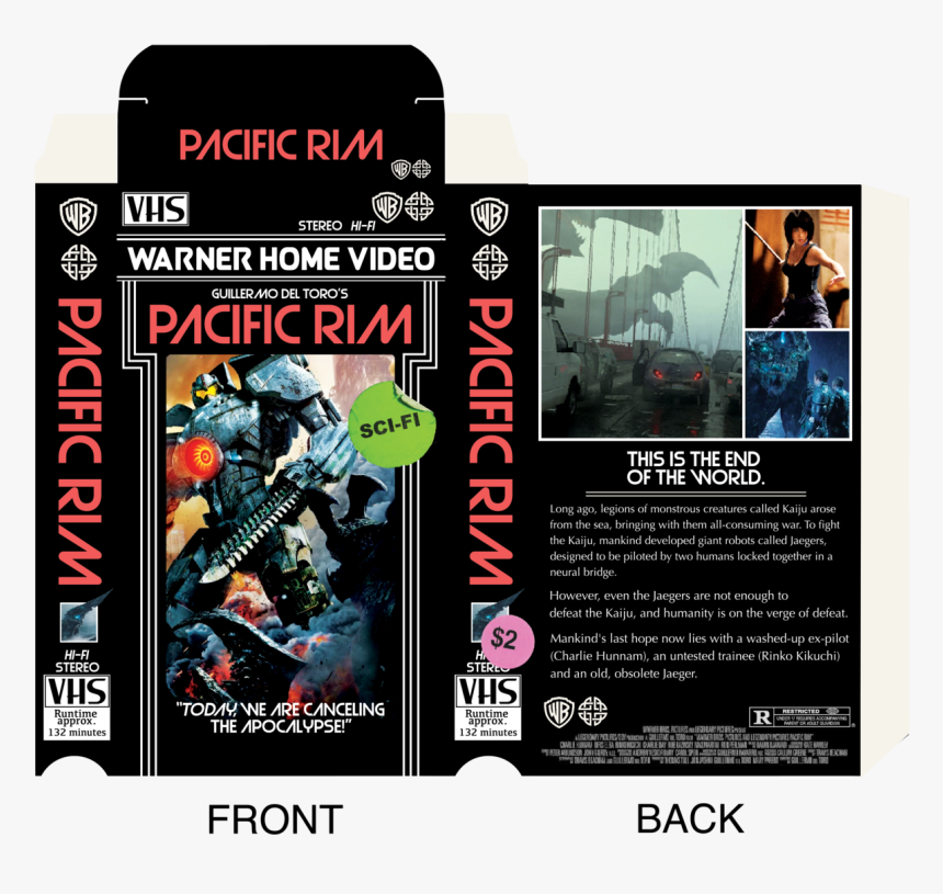 Pacific Rim Vhs, HD Png Download, Free Download