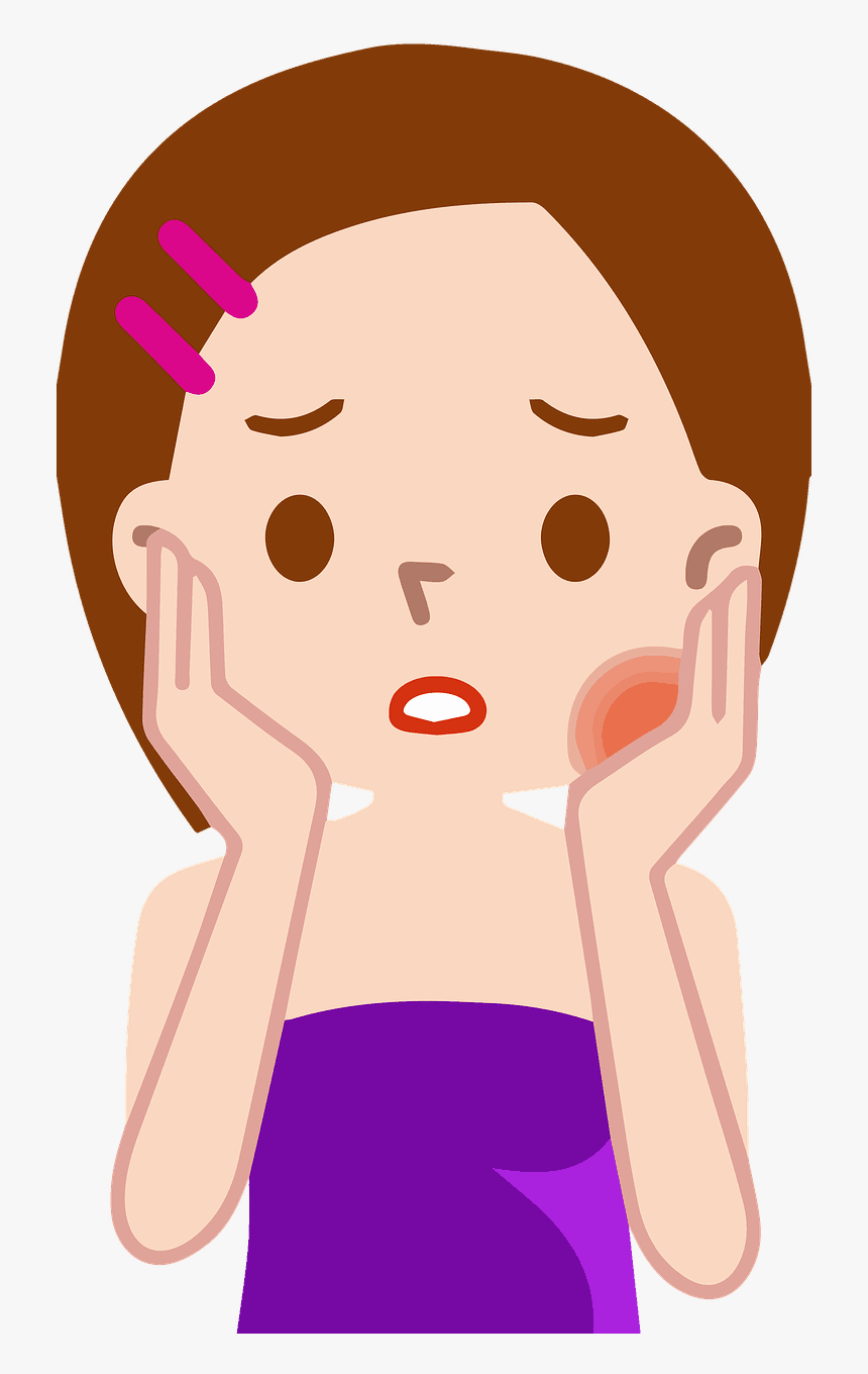 Tooth Pain Child Cartoon - Toothache Png, Transparent Png, Free Download