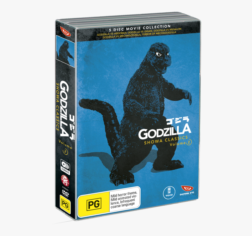 Godzilla Showa Box Set, HD Png Download, Free Download