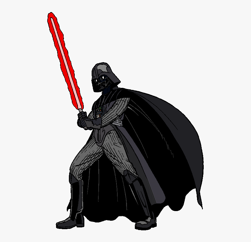 Star Wars Clip Art For Kids Free Clipart Images - Darth Vader Cartoon Png, Transparent Png, Free Download